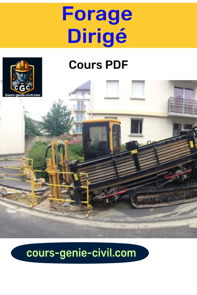 Forage dirigé : techniques de forage horizontal, fusée dirigée et pousse-tube avec documents à télécharger