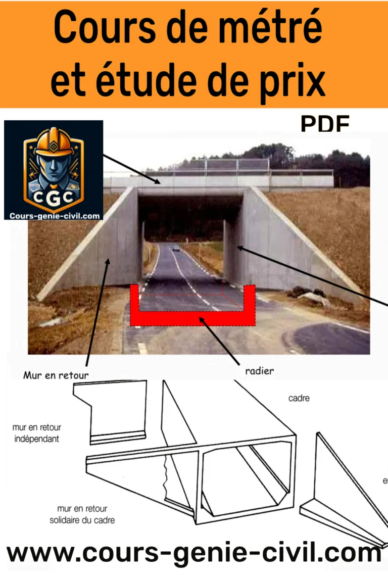Cours de présentation sur les ponts, un ouvrage d'art en génie civil, au format PDF.