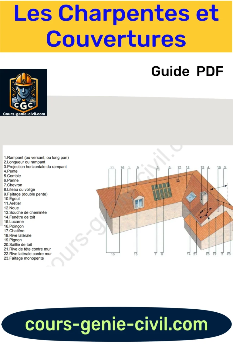 Un guide complet sur les charpentes et couvertures, conçu pour aider à comprendre leurs concepts clés et à faire des choix éclairés pour vos projets.